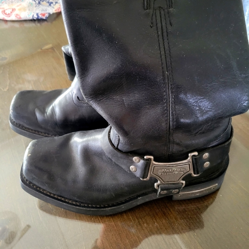 Men's Harley Davidson riding boots